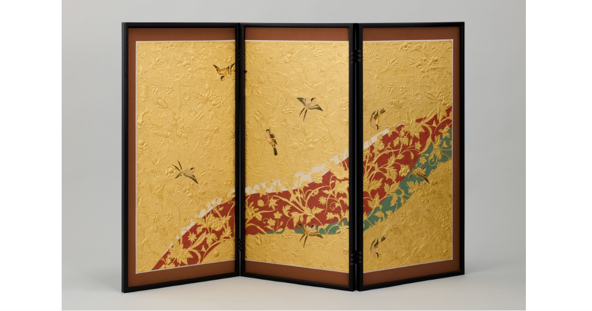 [金唐纸研究所]在秋日旧岩崎宅邸享受金唐纸艺术世界