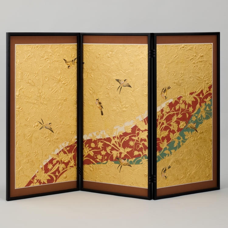 [金唐纸研究所]在秋日旧岩崎宅邸享受金唐纸艺术世界