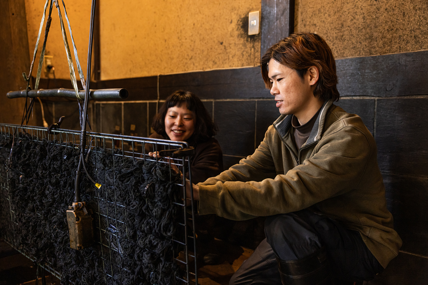 ［年轻的接班人们］职掌蓝染制作现场，村田染工（壶草苑）染色师经理的心声